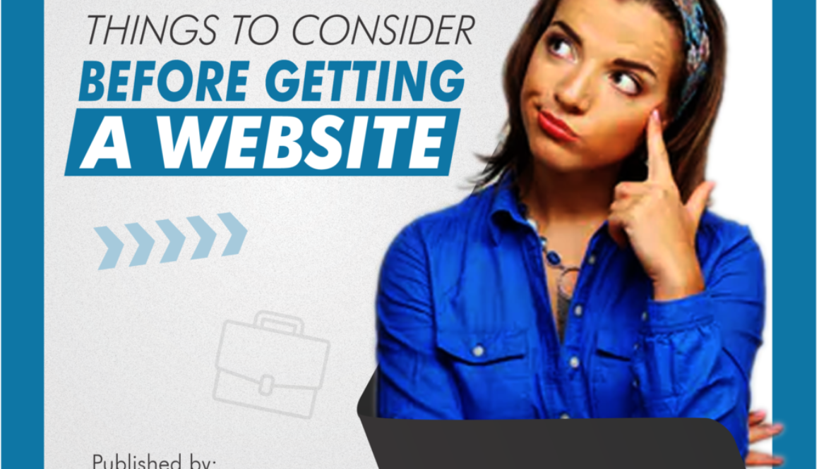 [BLOG POST] Things to consider before getting a website