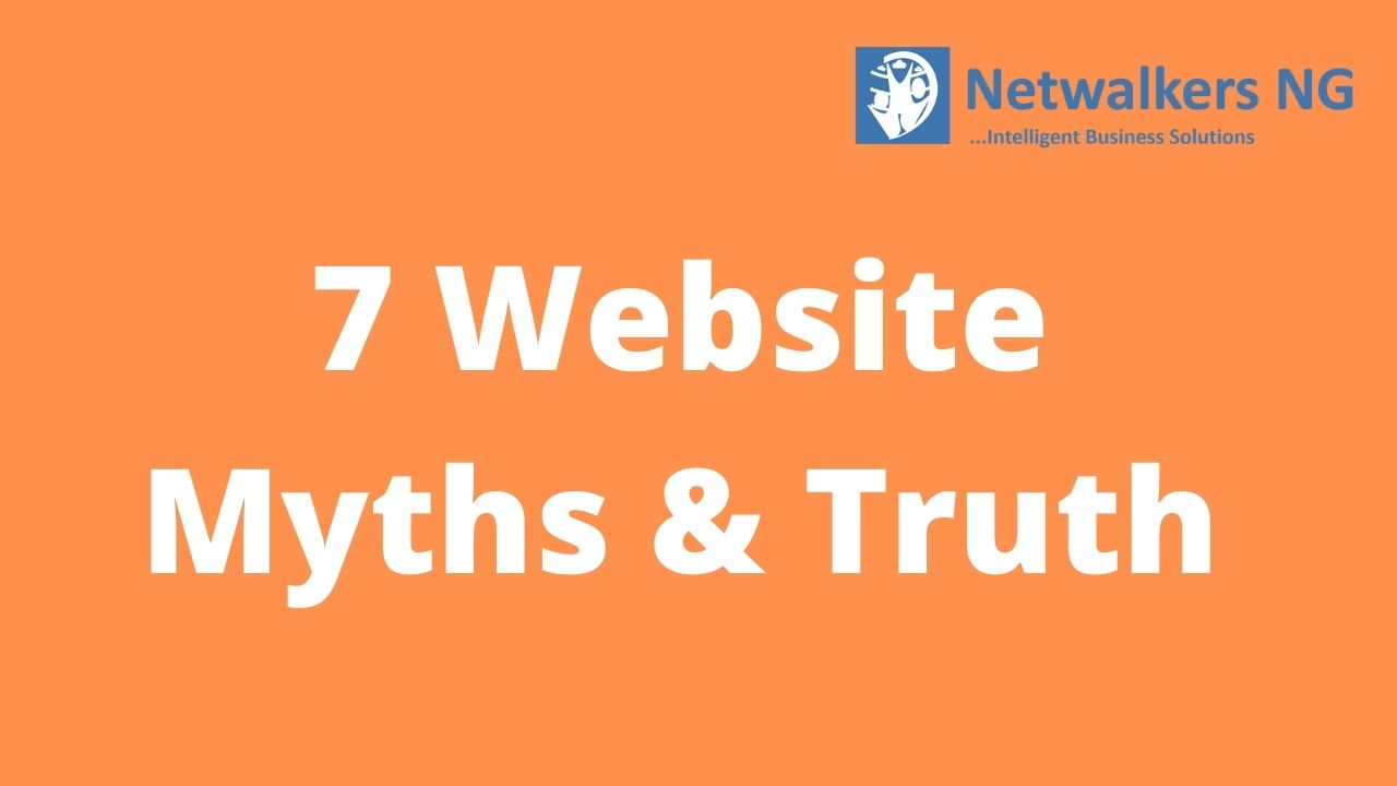 7 Website Website Myths & Truth