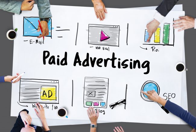 paid advertisement on social media